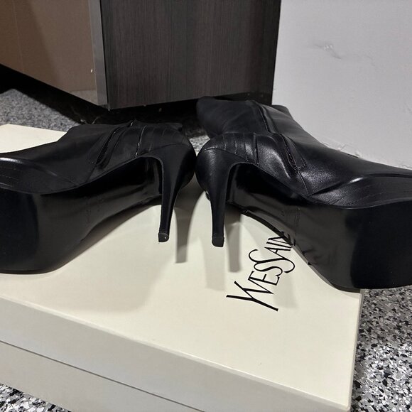 Yves Saint Laurent EXCELLENT Leather boots - Picture 9 of 15